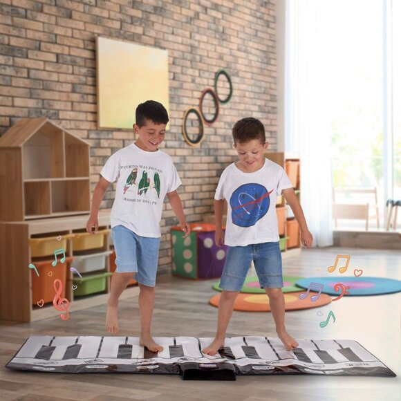 New Giant Floor Piano foldable mat Musical Instrument Toy 70" x 29" 70 x 29 inch - Picture 10 of 15